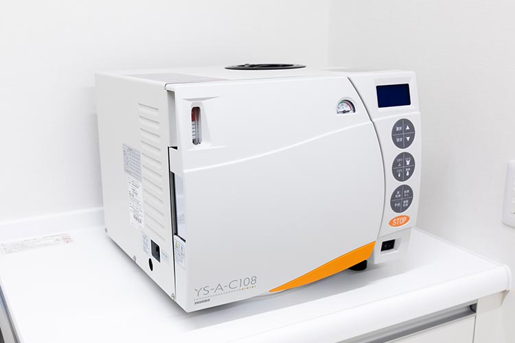 高圧蒸気滅菌器